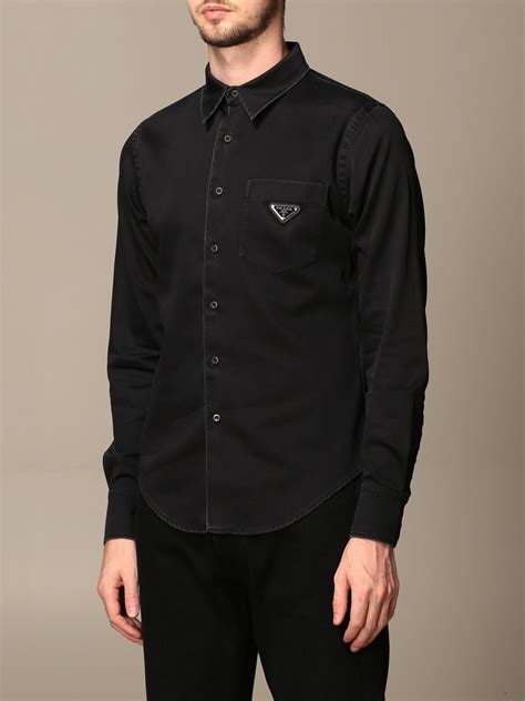 prada shirt men price|prada men's shirts sale.